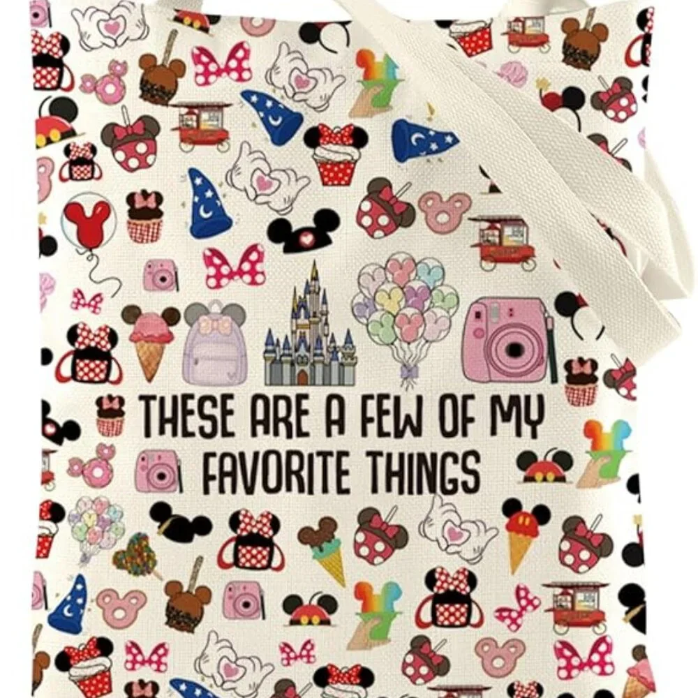 Magical Vacation Tote Bag - These are a few‎ of my favorite things - New